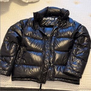 Black Aritzia Superpuff Jacket